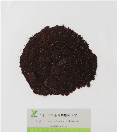 β，β’-二甲基丙烯酰阿卡寧|34539-65-6